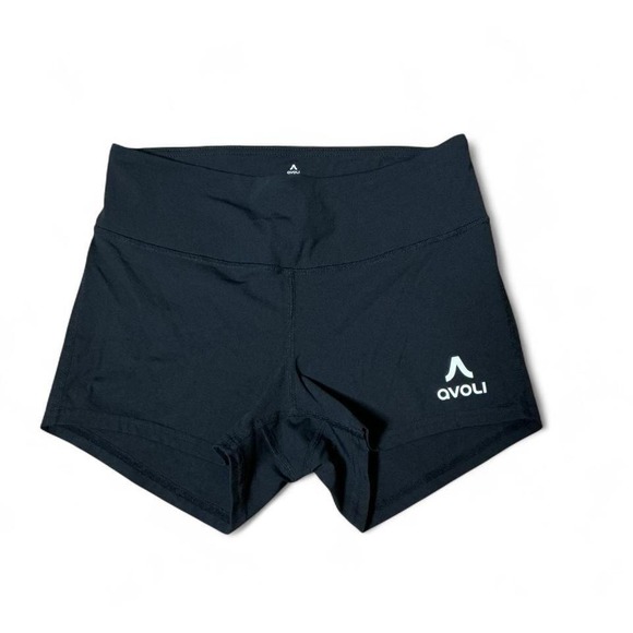 avoli Pants - Avoli‎ Womens Volleyball Shorts Black Size S Small AA-131 Athletic Compression